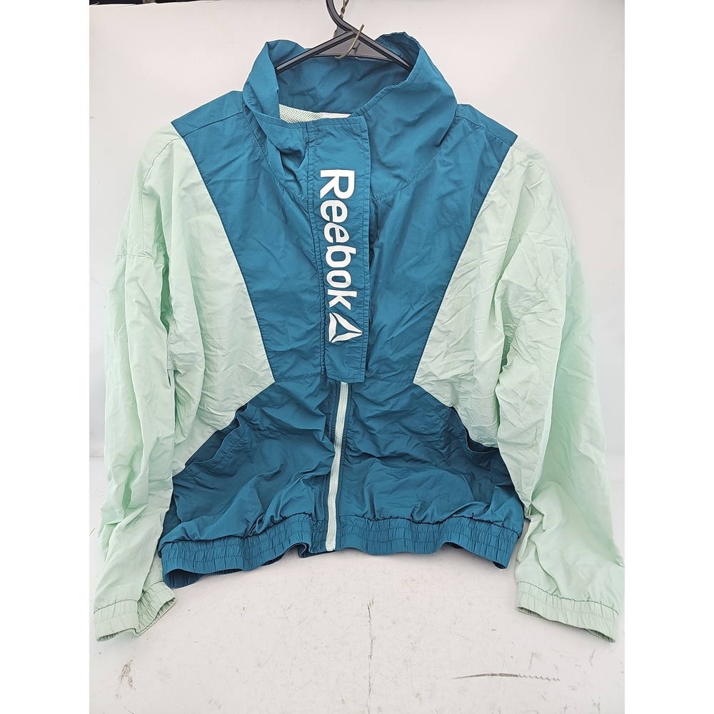 Vintage Reebok Colorblock Zip-Up Windbreaker